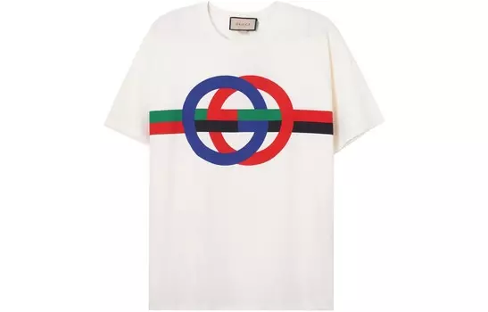 Футболка мужская белая Gucci, белый
