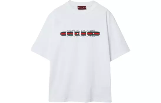 Футболка мужская белая Gucci, белый