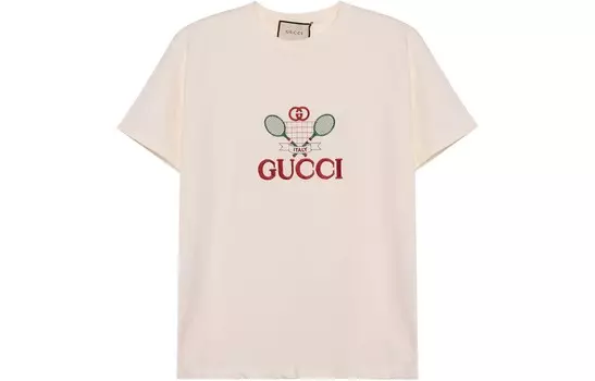 Футболка мужская белая Gucci, белый