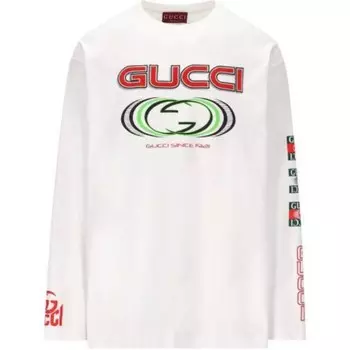 Футболка мужская белая Gucci, белый
