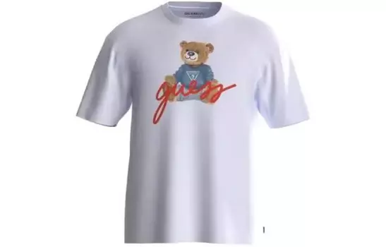 Футболка мужская белая Guess, белый
