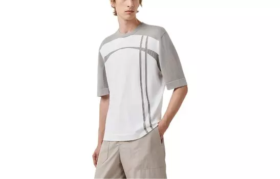 Футболка мужская белая Hermes, белый