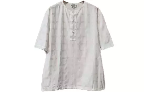 Футболка мужская белая Hermes, белый