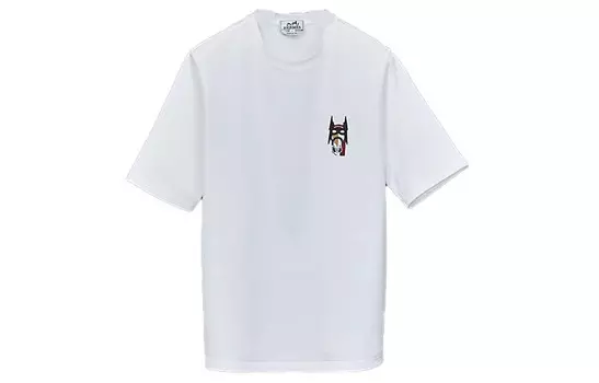 Футболка мужская белая Hermes, белый