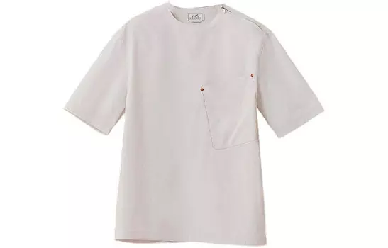 Футболка мужская белая Hermes, белый