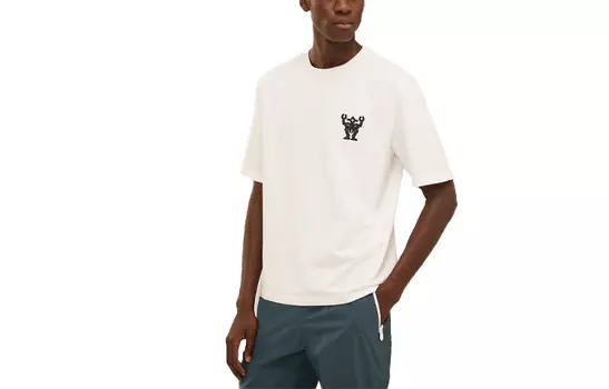 Футболка мужская белая Hermes, белый