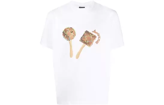 Футболка мужская белая Jacquemus, белый