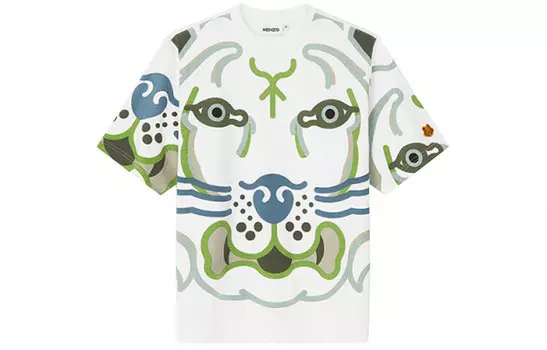 Футболка мужская белая Kenzo, белый