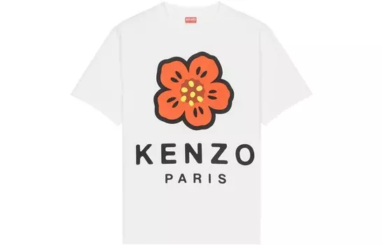 Футболка мужская белая Kenzo, белый