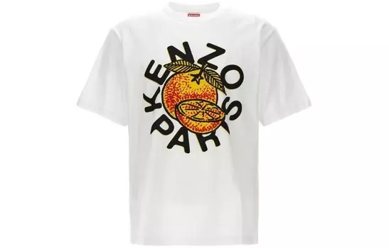 Футболка мужская белая Kenzo, белый