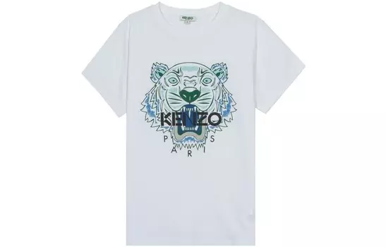 Футболка мужская белая Kenzo, белый