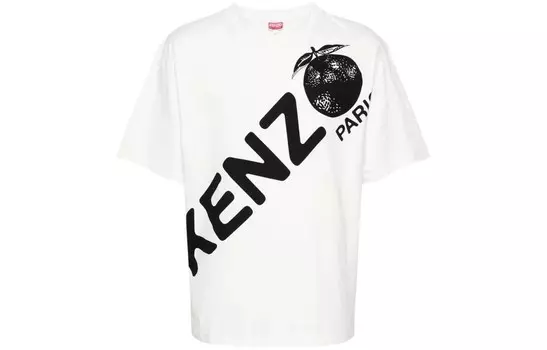 Футболка мужская белая Kenzo, белый