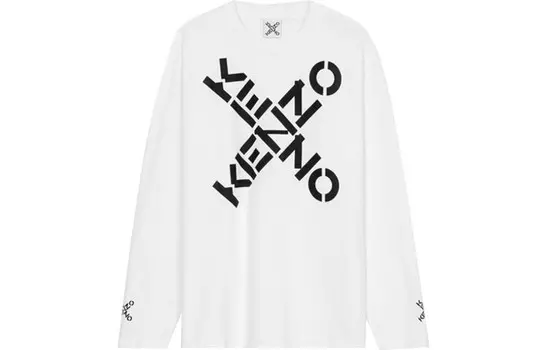 Футболка мужская белая Kenzo, белый