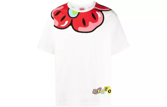 Футболка мужская белая Kenzo, белый
