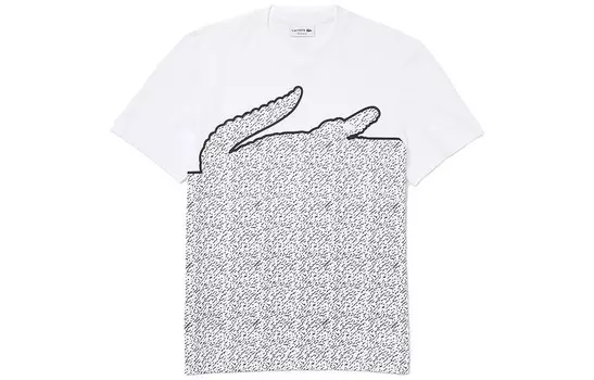 Футболка мужская белая Lacoste, белый