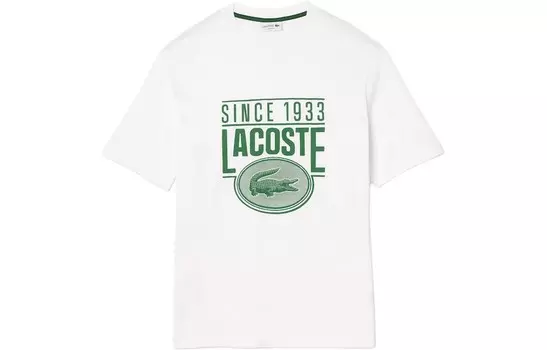 Футболка мужская белая Lacoste, белый