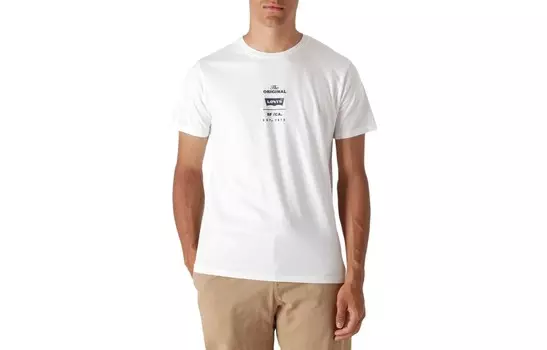 Футболка мужская белая Levi’S, белый