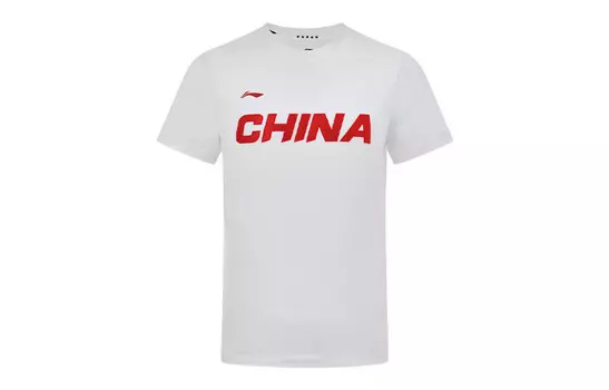Футболка мужская белая Lining, белый