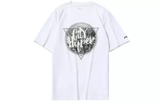 Футболка мужская белая Lining, белый