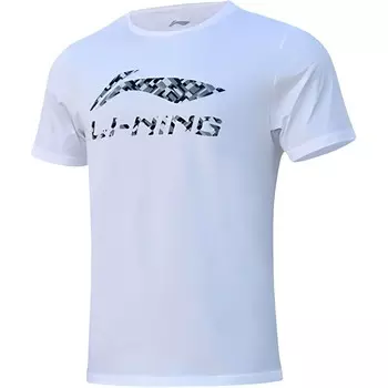 Футболка мужская белая Lining, белый