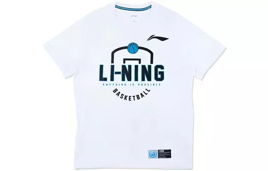 Футболка мужская белая Lining, белый