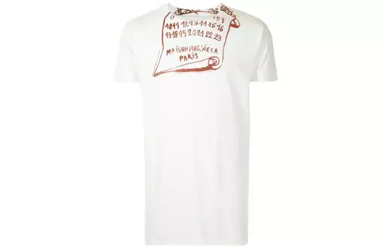 Футболка мужская белая Maison Margiela, белый