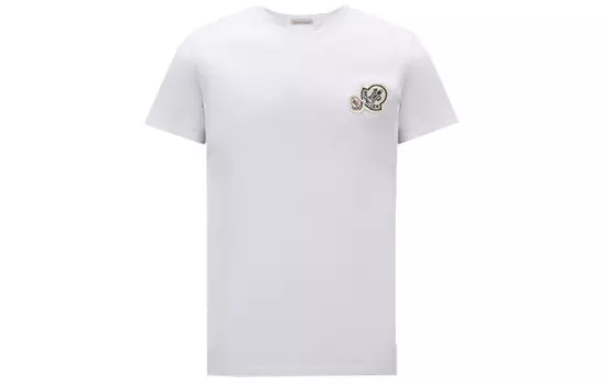 Футболка мужская белая Moncler, белый
