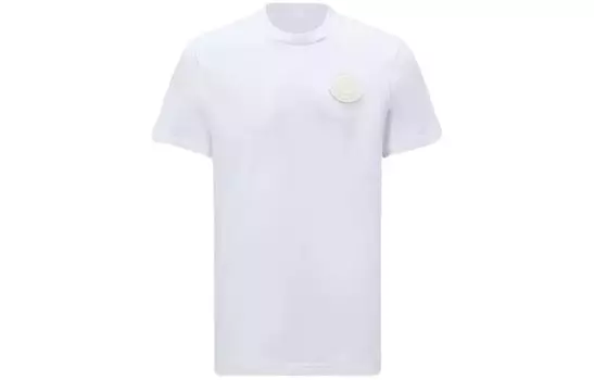Футболка мужская белая Moncler, белый
