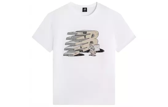 Футболка мужская белая New Balance, белый