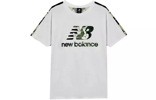 Футболка мужская белая New Balance, белый
