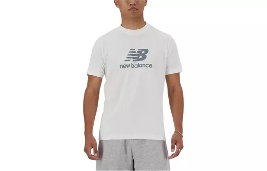 Футболка мужская белая New Balance, белый