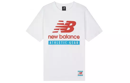 Футболка мужская белая New Balance, белый