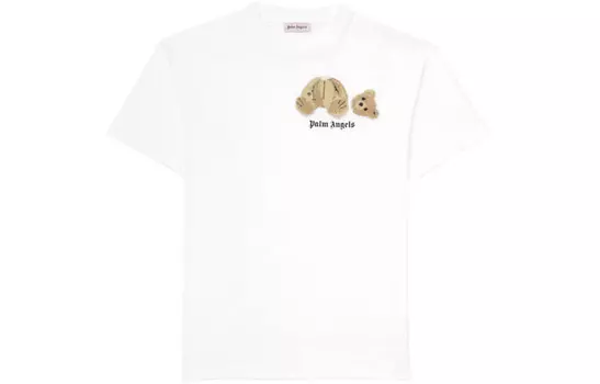 Футболка мужская белая Palm Angels, белый