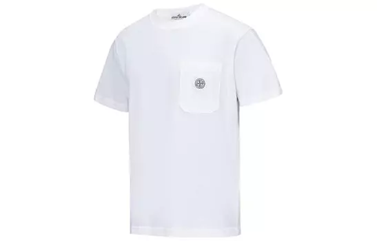 Футболка мужская белая Stone Island, белый