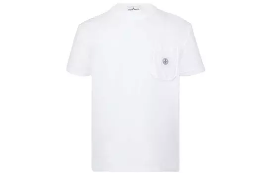 Футболка мужская белая Stone Island, белый
