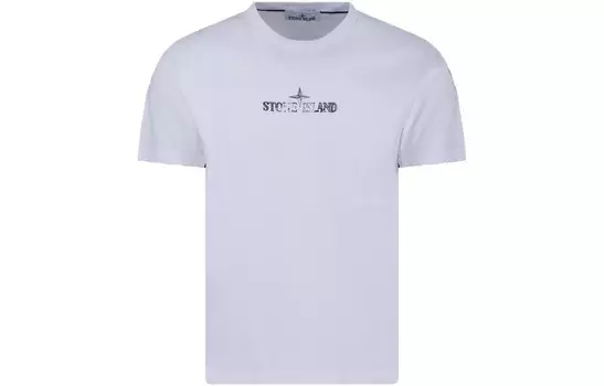 Футболка мужская белая Stone Island, белый