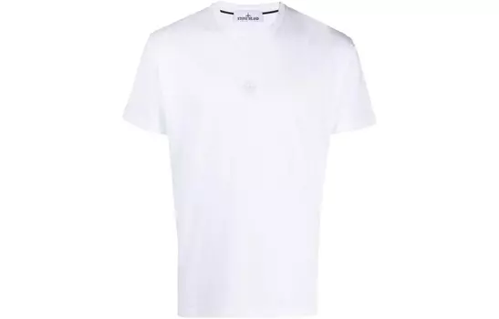 Футболка мужская белая Stone Island, белый
