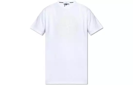 Футболка мужская белая Stone Island, белый