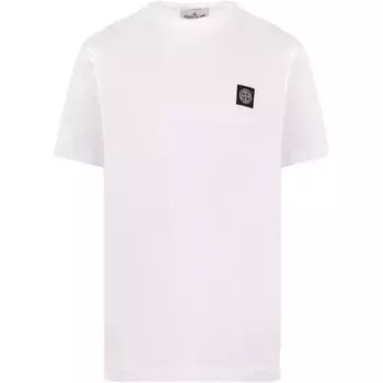 Футболка мужская белая Stone Island, белый