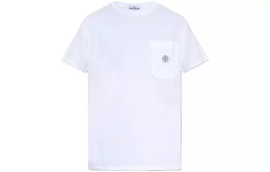 Футболка мужская белая Stone Island, белый