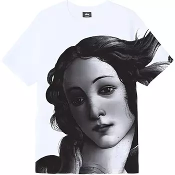 Футболка мужская белая Stussy, белый