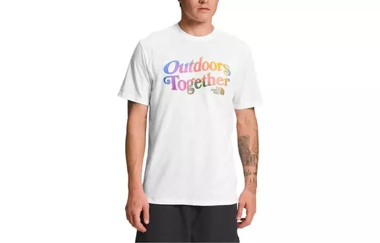 Футболка мужская белая The North Face, белый