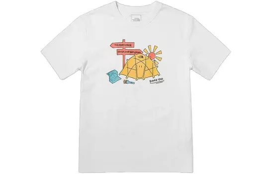 Футболка мужская белая The North Face, белый