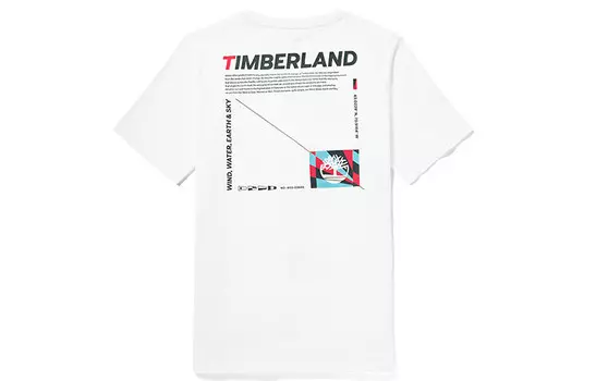 Футболка мужская белая Timberland, белый