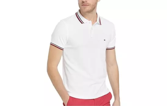Футболка мужская белая Tommy Hilfiger, белый