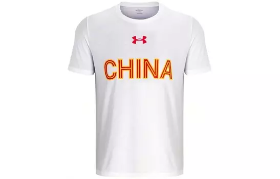 Футболка мужская белая Under Armour, белый