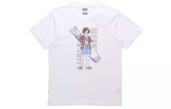 Футболка мужская белая Uniqlo, белый