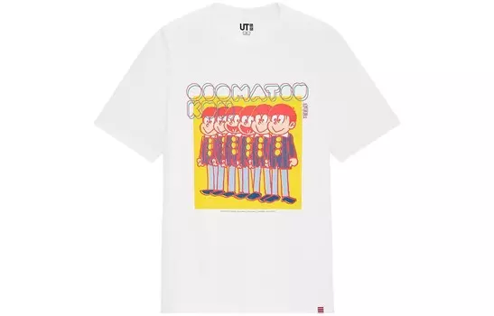 Футболка мужская белая Uniqlo, белый