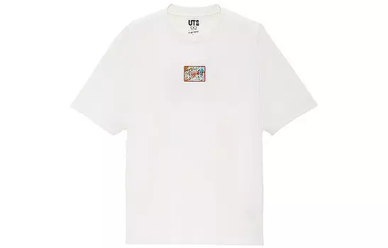 Футболка мужская белая Uniqlo, белый