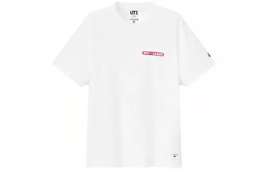 Футболка мужская белая Uniqlo, белый